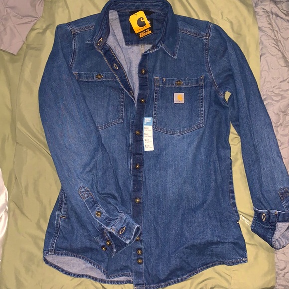 Carhartt Jean Jacket - Picture 1 of 4